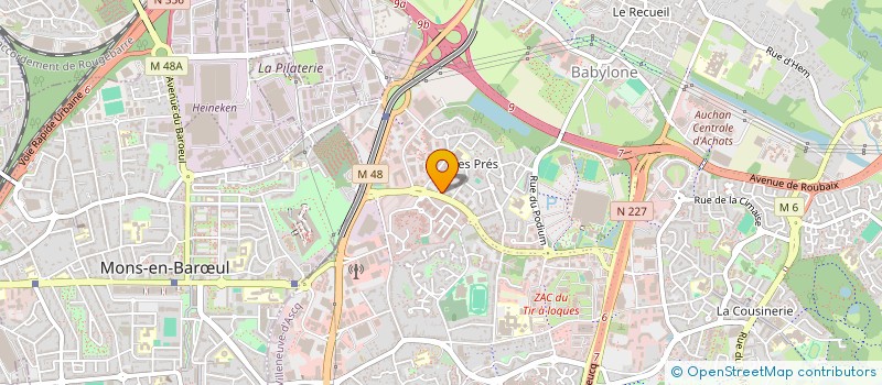 localisation de l'entreprise NOTASCQ à VILLENEUVE-D'ASCQ