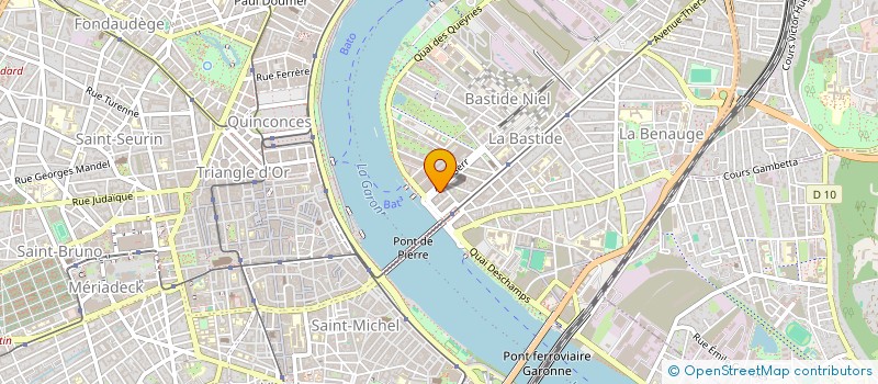 localisation de l'entreprise NOTASERR  BORDEAUX