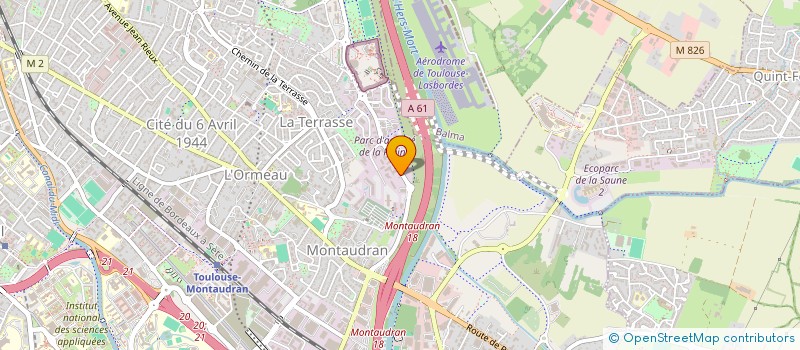 localisation de l'entreprise NOTASPACE à TOULOUSE
