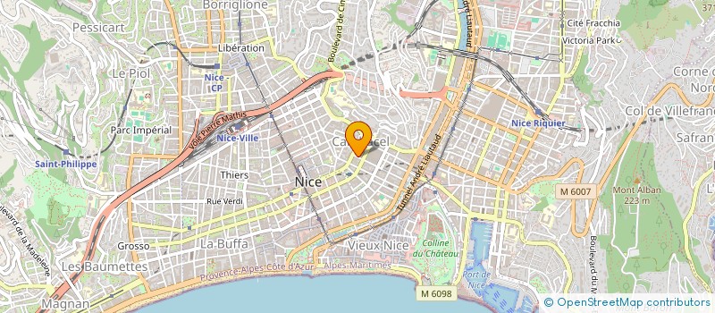 localisation de l'entreprise NOTASTART à NICE