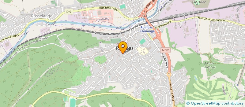 localisation de l'entreprise NOTAUPA  ROMBAS