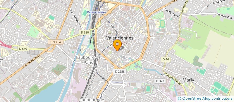 localisation de l'entreprise NOTAVAL à VALENCIENNES