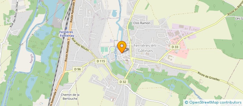 localisation de l'entreprise NOTAW SASU à FERRIERES-EN-GATINAIS