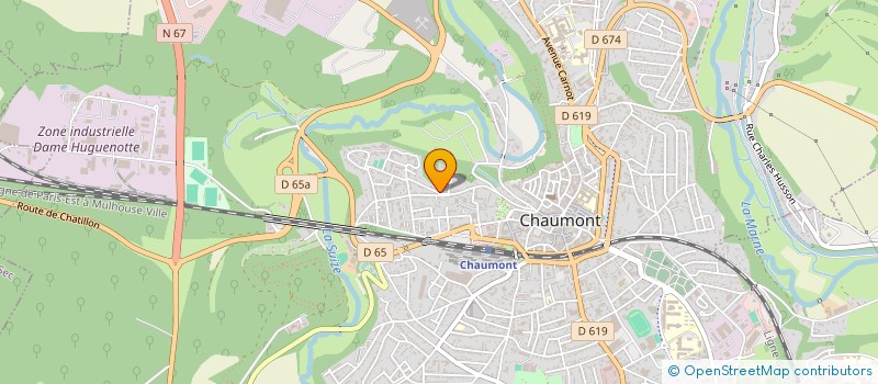localisation de l'entreprise NOTE A MOT à CHAUMONT