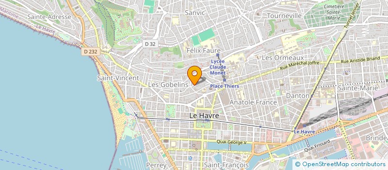 localisation de l'entreprise NOTE A NOTE  LE HAVRE