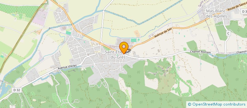 localisation de l'entreprise NOTE D'ART'ISTES  SAINT-ETIENNE-DU-GRES