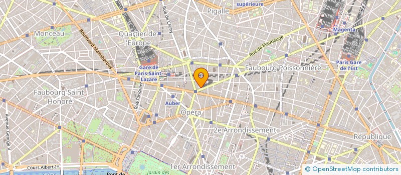 localisation de l'entreprise NOTECO à PARIS