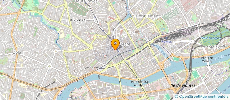 localisation de l'entreprise NOTEIP à NANTES