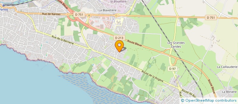 localisation de l'entreprise NOTELIS  PORNIC