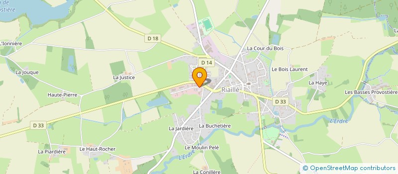 localisation de l'entreprise NOTERDRE  RIAILLE