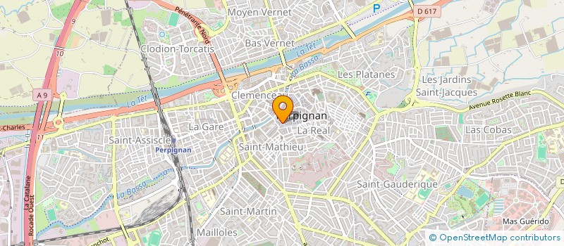 localisation de l'entreprise NOTES CONFIDENTIELLES  PERPIGNAN