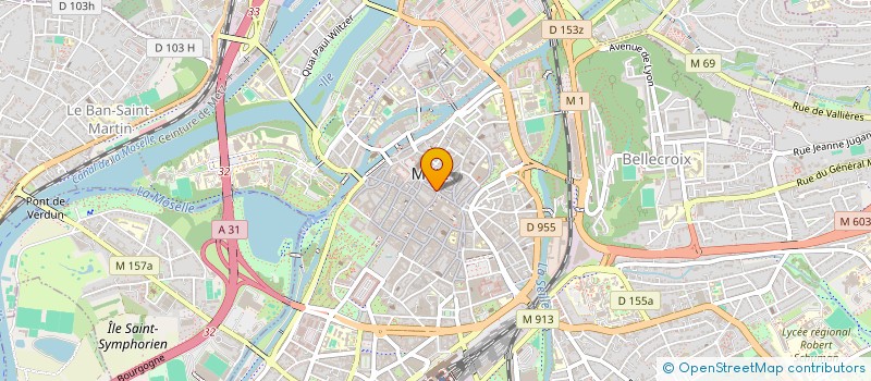 localisation de l'entreprise NOTES DE CAFES à METZ