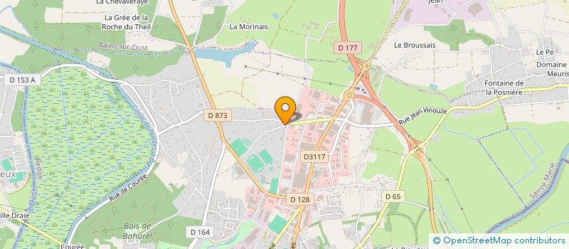 localisation de l'entreprise NOTES DE SWING  REDON