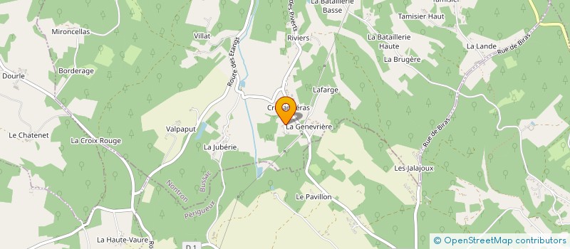 localisation de l'entreprise NOTES ET COULEURS à DOUCHAPT