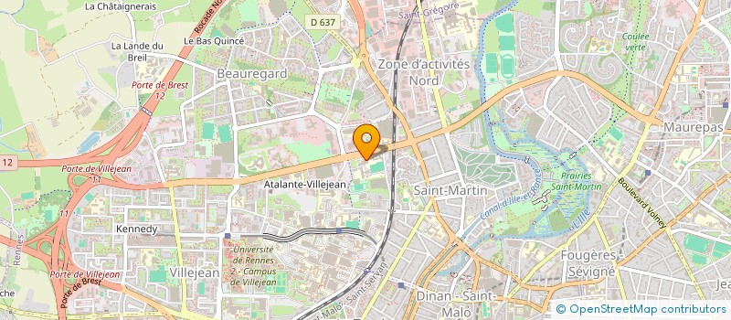 localisation de l'entreprise NOTES IN RENNES  RENNES