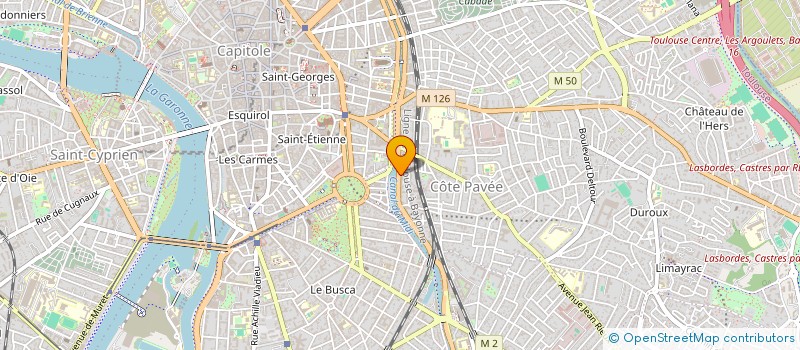 localisation de l'entreprise NOTES PRODUCTIONS  TOULOUSE