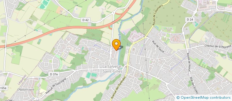 localisation de l'entreprise NOTES SALEES  LA SALVETAT-SAINT-GILLES