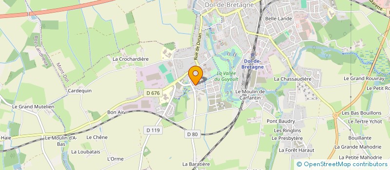 localisation de l'entreprise NOTHA  DOL-DE-BRETAGNE