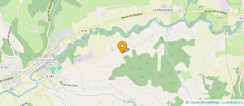 localisation de l'entreprise NOTHAM  HAUTERIVES