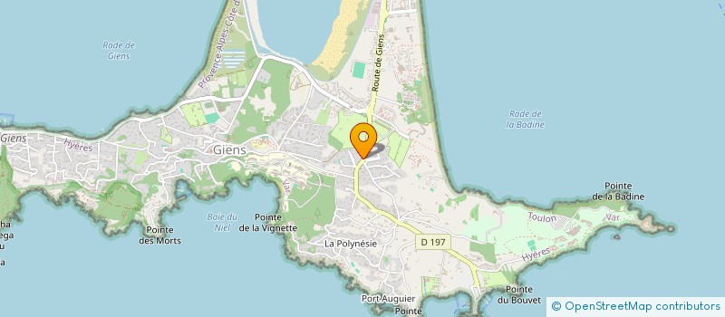 localisation de l'entreprise NOTHELUZO à HYERES