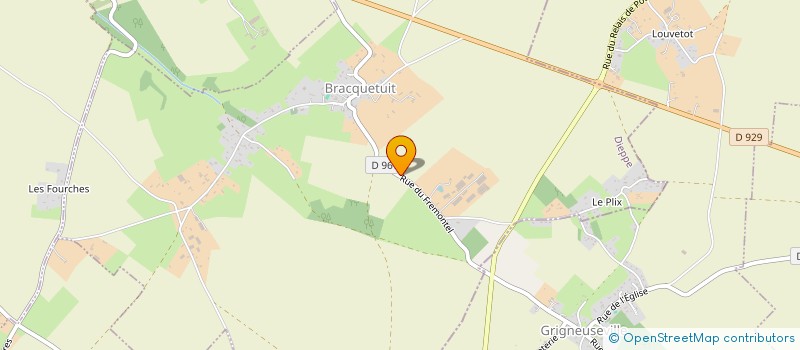 localisation de l'entreprise NOTHIARD  BRACQUETUIT