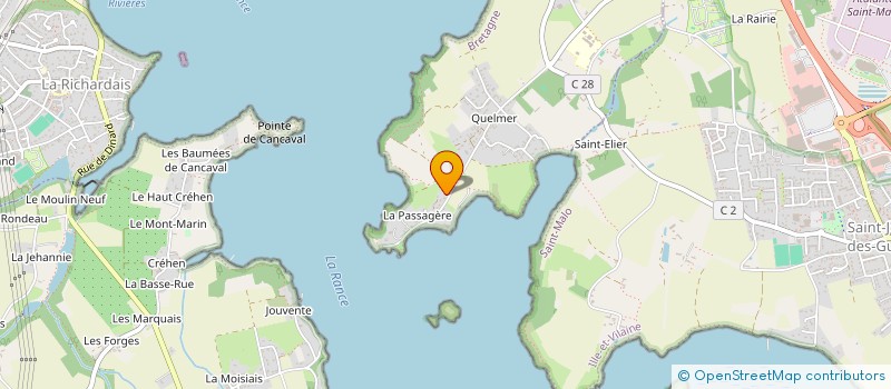 localisation de l'entreprise NOTHIS  SAINT-MALO