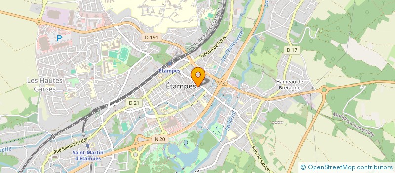 localisation de l'entreprise NOTI ASSOCIATION FAMILIALE POUR DES ACTIONS COMMUNAUTAIRES (NAFAC) à ETAMPES