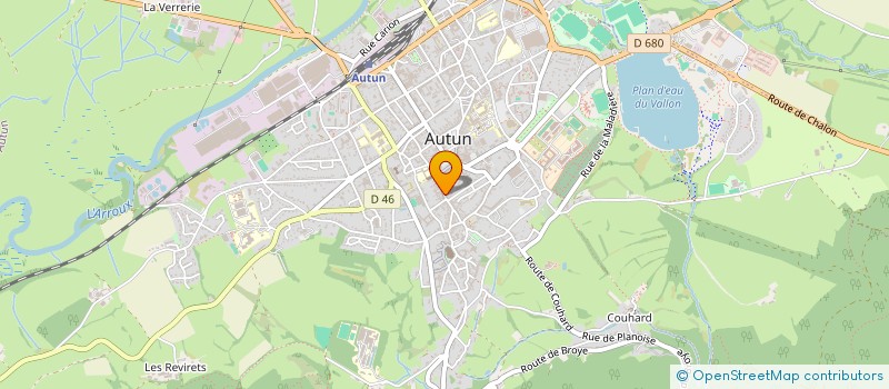 localisation de l'entreprise NOTI SERVICES à AUTUN
