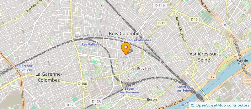 localisation de l'entreprise NOTICE à BOIS-COLOMBES