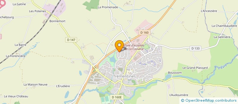 localisation de l'entreprise NOTIFA  TREMENTINES