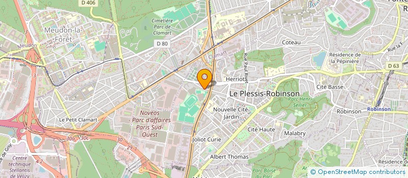 localisation de l'entreprise NOTIL à LE PLESSIS-ROBINSON