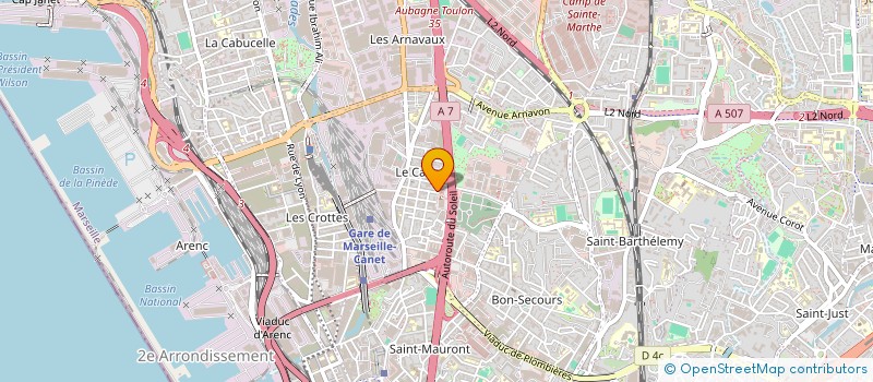 localisation de l'entreprise NOTILO METAL à MARSEILLE