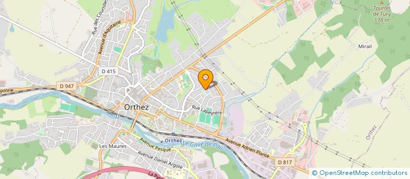 localisation de l'entreprise NOTIM IMMOBILIER  JURANCON