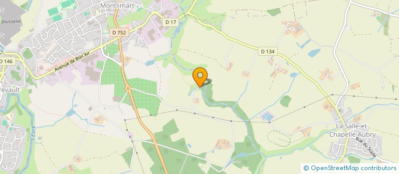 localisation de l'entreprise NOTIMA à MONTREVAULT-SUR-EVRE