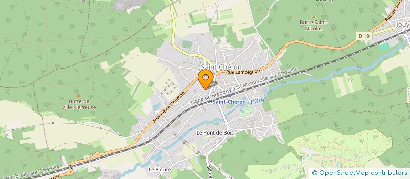 localisation de l'entreprise NOTIME  BREUILLET