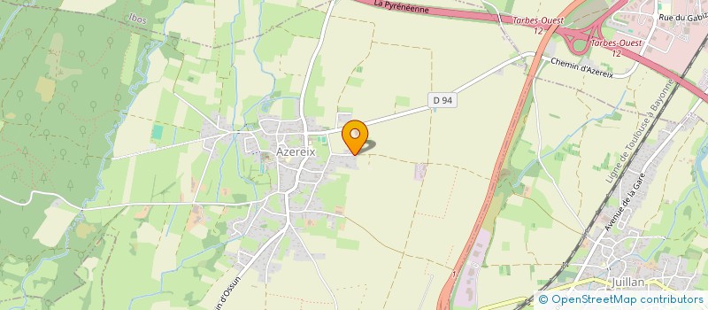 localisation de l'entreprise NOTIPRO  AZEREIX