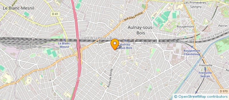 localisation de l'entreprise NOTITIA CONSEIL à AULNAY-SOUS-BOIS