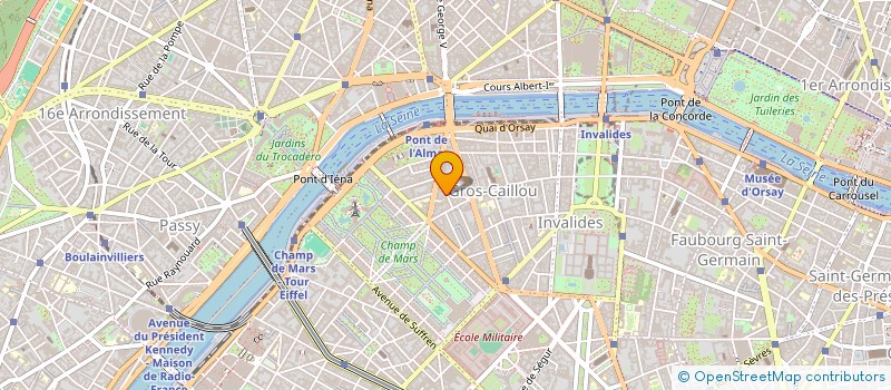 localisation de l'entreprise NOTITIA CONSEIL à PARIS