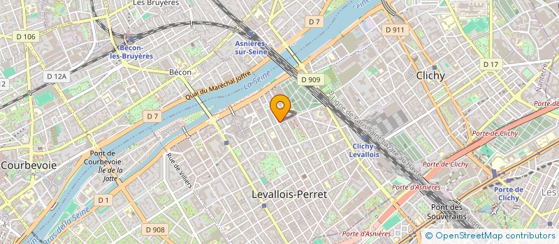 localisation de l'entreprise NOTO à LEVALLOIS-PERRET