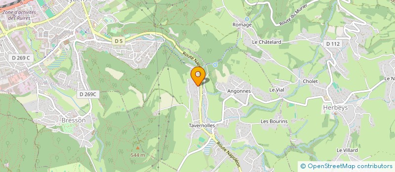 localisation de l'entreprise NOTO  BRIE-ET-ANGONNES