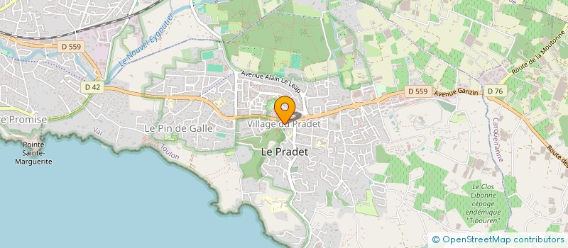 localisation de l'entreprise NOTO FOOD  LE PRADET