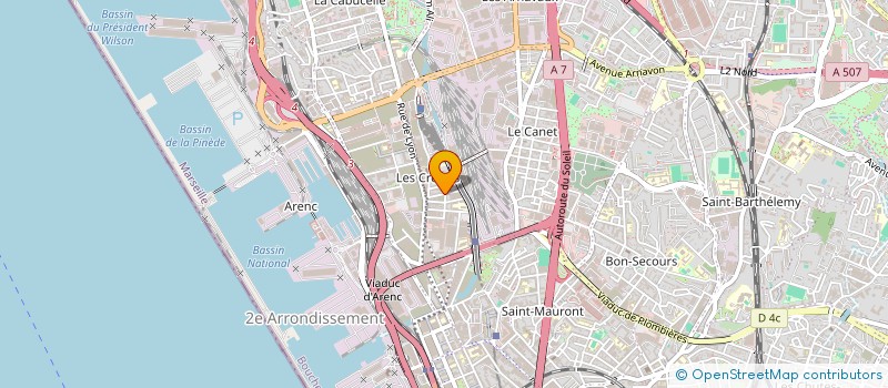 localisation de l'entreprise NOTO SERVICES à MARSEILLE