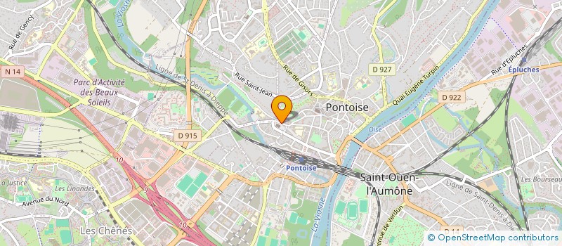 localisation de l'entreprise NOTORIOUS à PONTOISE