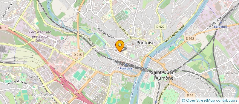 localisation de l'entreprise NOTORIOUS  PONTOISE