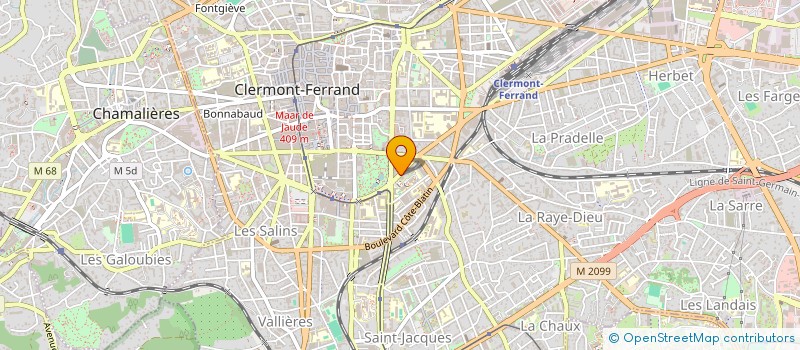 localisation de l'entreprise NOTRE  CLERMONT-FERRAND