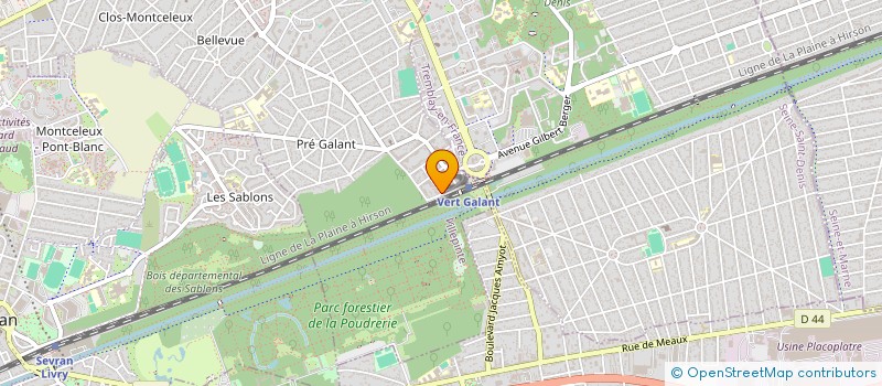 localisation de l'entreprise NOTRE AGENCE TRANSFERT SARL à VILLEPINTE