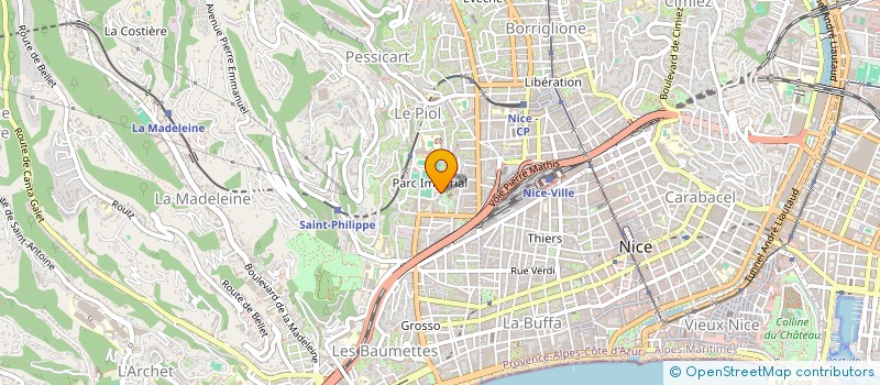 localisation de l'entreprise NOTRE AMIENZO à NICE