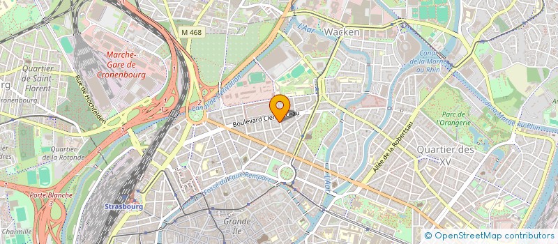 localisation de l'entreprise NOTRE CAIRN à STRASBOURG