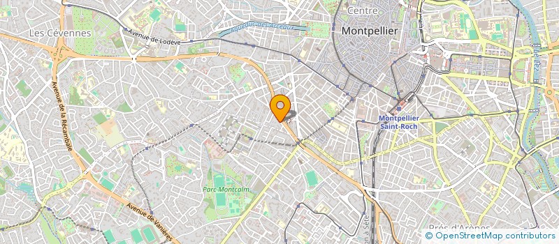 localisation de l'entreprise NOTRE CLUB AUTO à MONTPELLIER