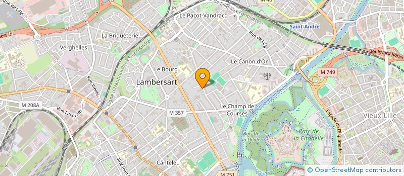 localisation de l'entreprise NOTRE DAME 11 à LAMBERSART